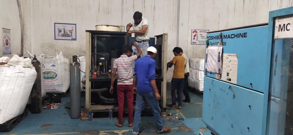 Industrial Service Team Work